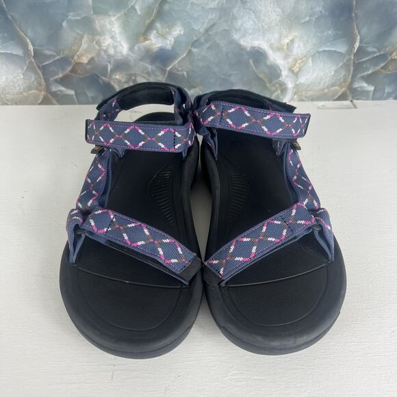 Teva Sandals Women's Size 10 Diamond Mood Indigo Blue Purple Recycled Comfort - Picture 1 of 10